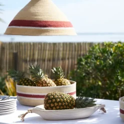 Fabrique de Styles Petits Objets Déco*Vide poche en paulownia 44x21cm - Boende