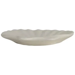 Fabrique de Styles Petits Objets Déco*Vide poche st-jacques en dolomite écru 13x12cm