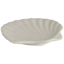 Fabrique de Styles Petits Objets Déco*Vide poche st-jacques en dolomite écru 13x12cm